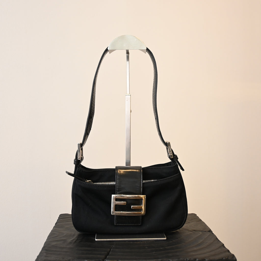 Fendi Mini Baguette Jersey Bag - Leluxe Vintage Sdn. Bhd.