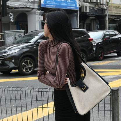 Hermes Tsako Toile H Bag