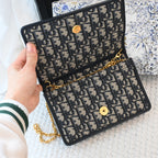 Dior Oblique 2-in-1 Montaigne Pouch Beltbag Chain - Leluxe Vintage Sdn. Bhd.