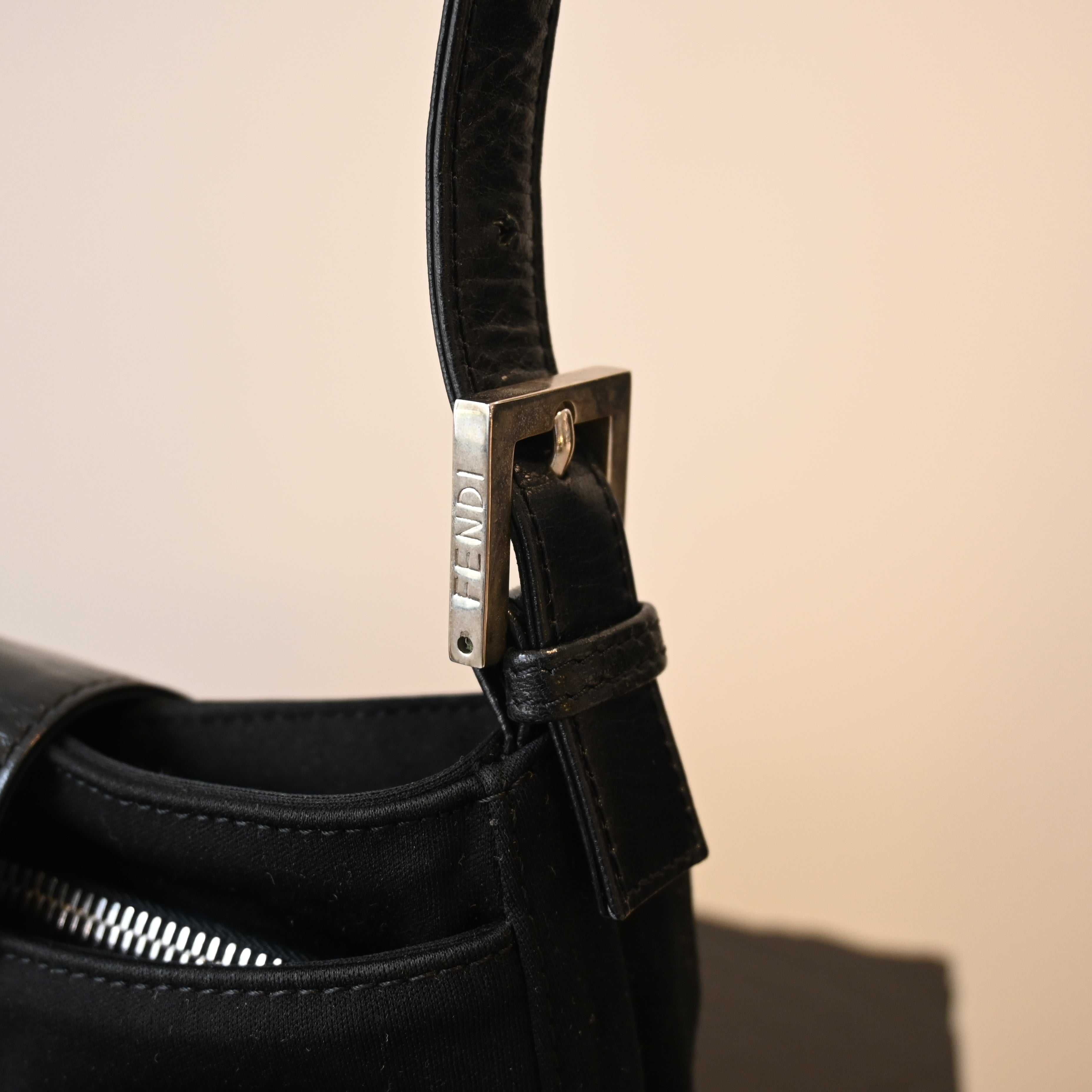 Fendi Mini Baguette Jersey Bag - Leluxe Vintage Sdn. Bhd.