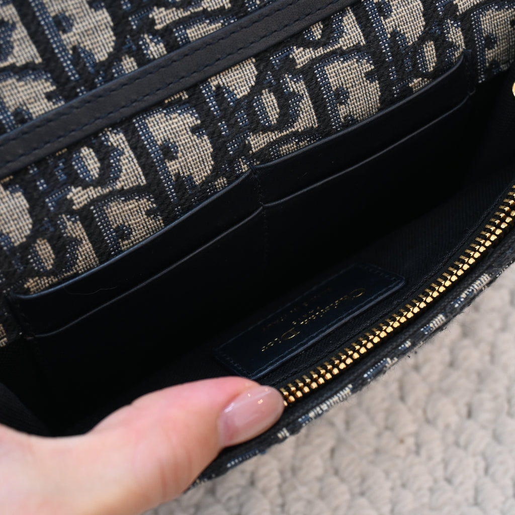 Dior Oblique 2-in-1 Montaigne Pouch Beltbag Chain - Leluxe Vintage Sdn. Bhd.