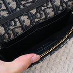 Dior Oblique 2-in-1 Montaigne Pouch Beltbag Chain - Leluxe Vintage Sdn. Bhd.
