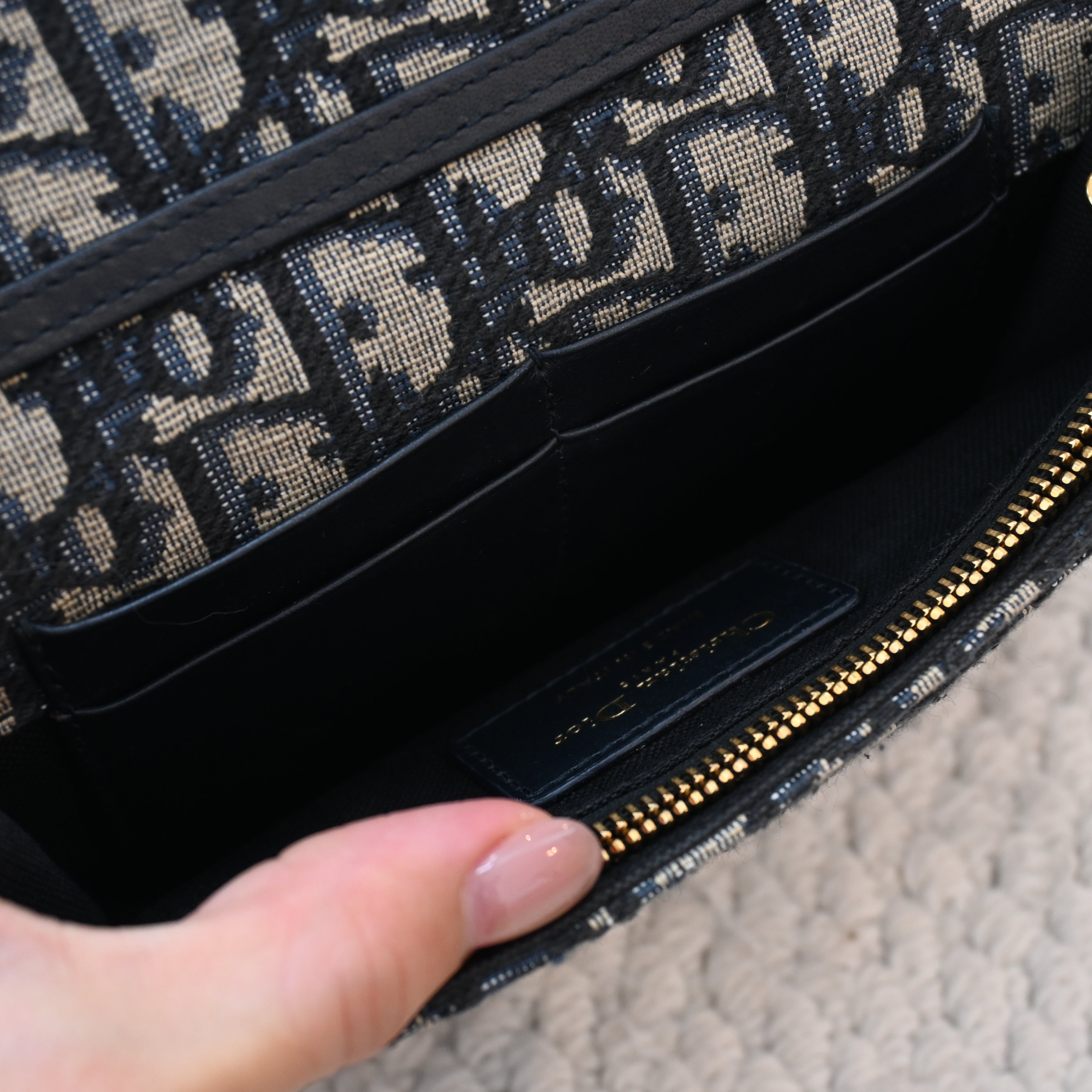 Dior Oblique 2-in-1 Montaigne Pouch Beltbag Chain - Leluxe Vintage Sdn. Bhd.