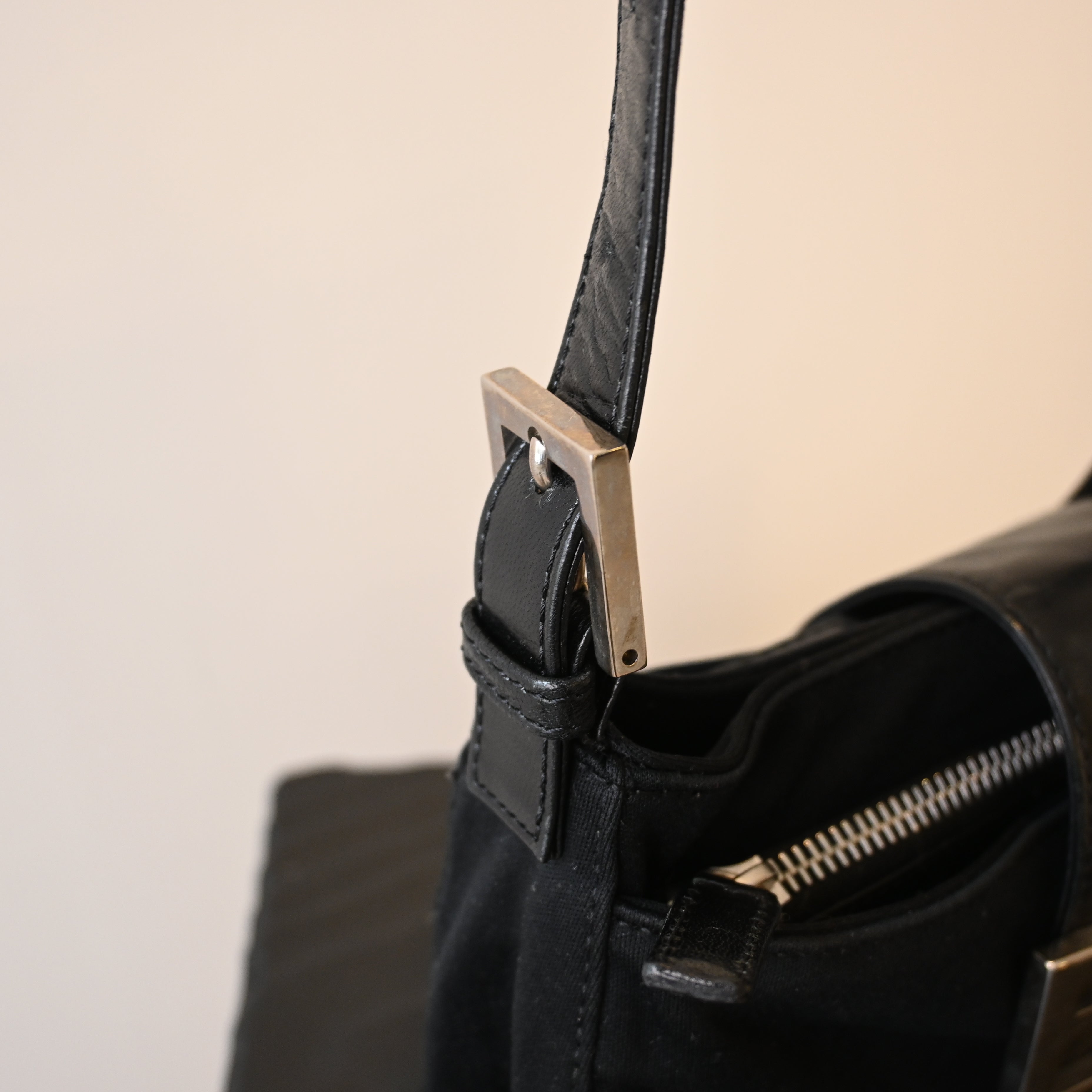 Fendi Mini Baguette Jersey Bag - Leluxe Vintage Sdn. Bhd.