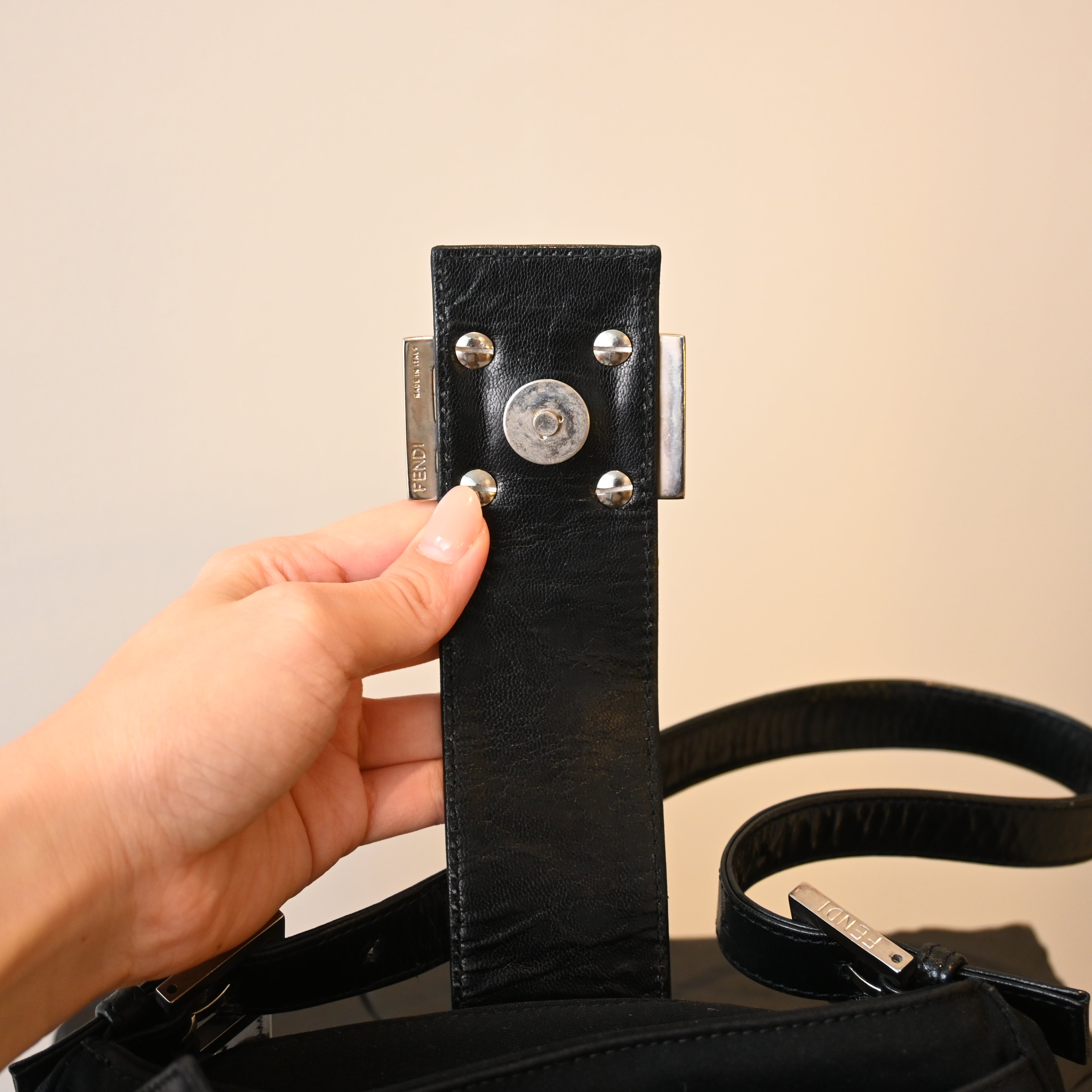 Fendi Mini Baguette Jersey Bag - Leluxe Vintage Sdn. Bhd.