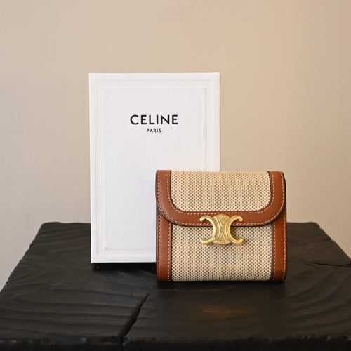 Celine Triomphe Small Flap Wallet - Leluxe Vintage Sdn. Bhd.