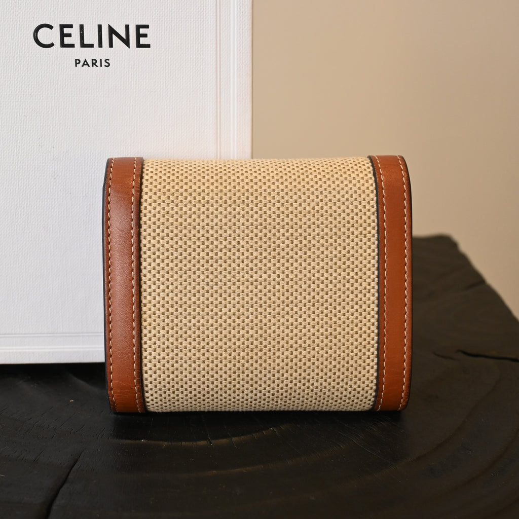 Celine Triomphe Small Flap Wallet - Leluxe Vintage Sdn. Bhd.