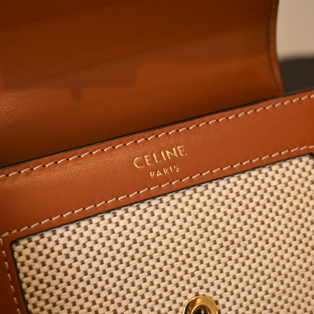 Celine Triomphe Small Flap Wallet - Leluxe Vintage Sdn. Bhd.