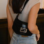 Fendi Mini Baguette Jersey Bag - Leluxe Vintage Sdn. Bhd.