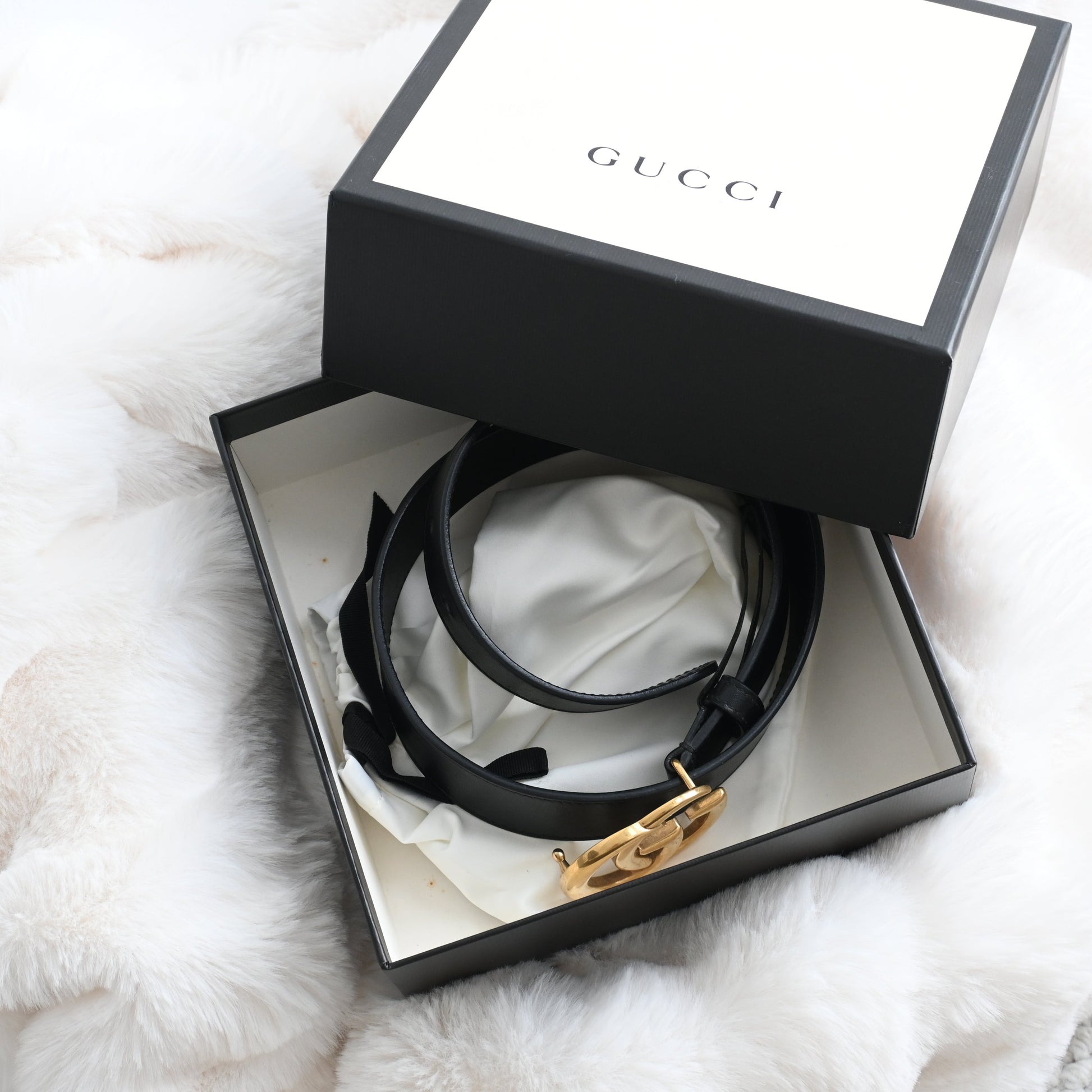 Gucci GG Belt 70 - Leluxe Vintage Sdn. Bhd.