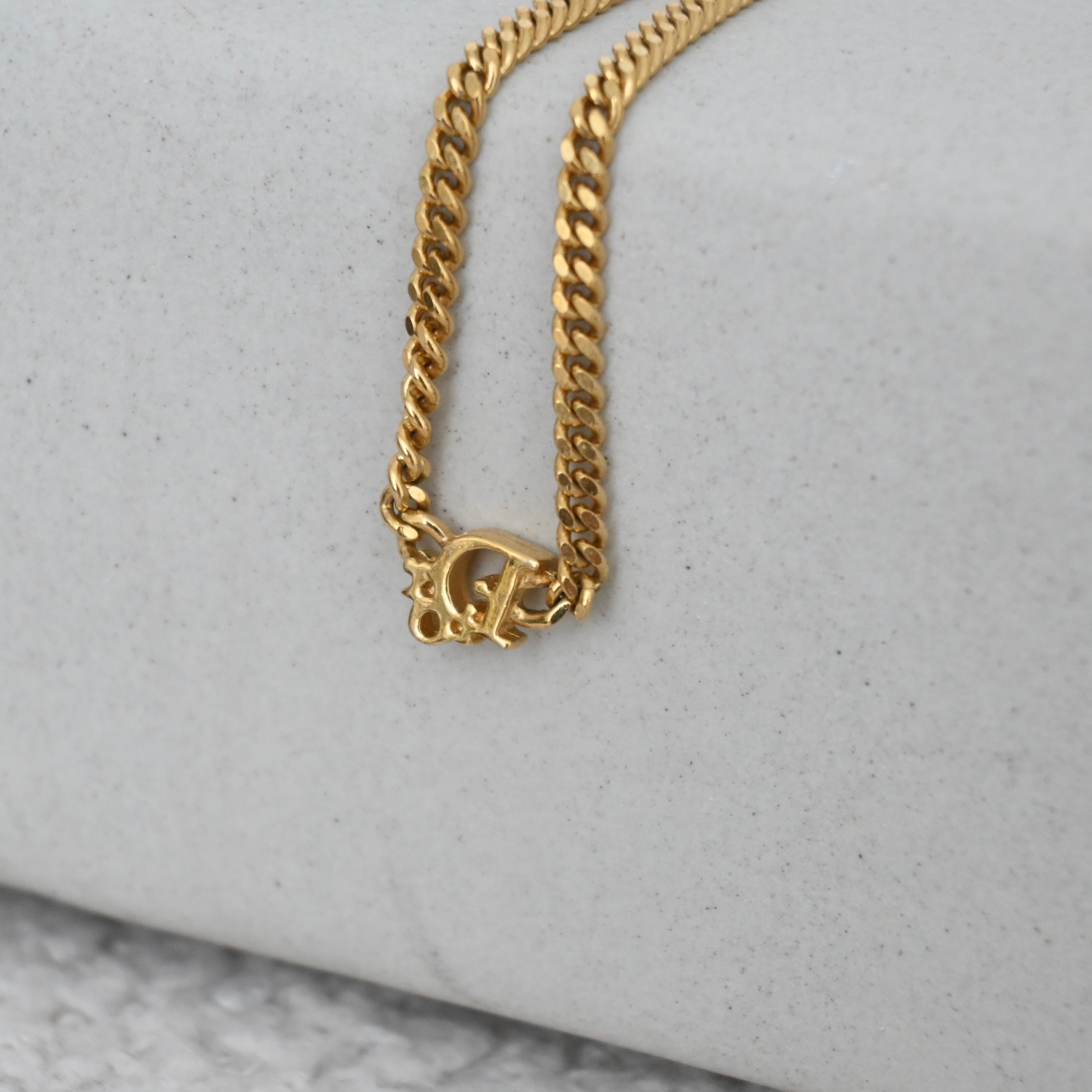 Christian Dior Mini Pendant Necklace Vintage - Leluxe Vintage Sdn. Bhd.