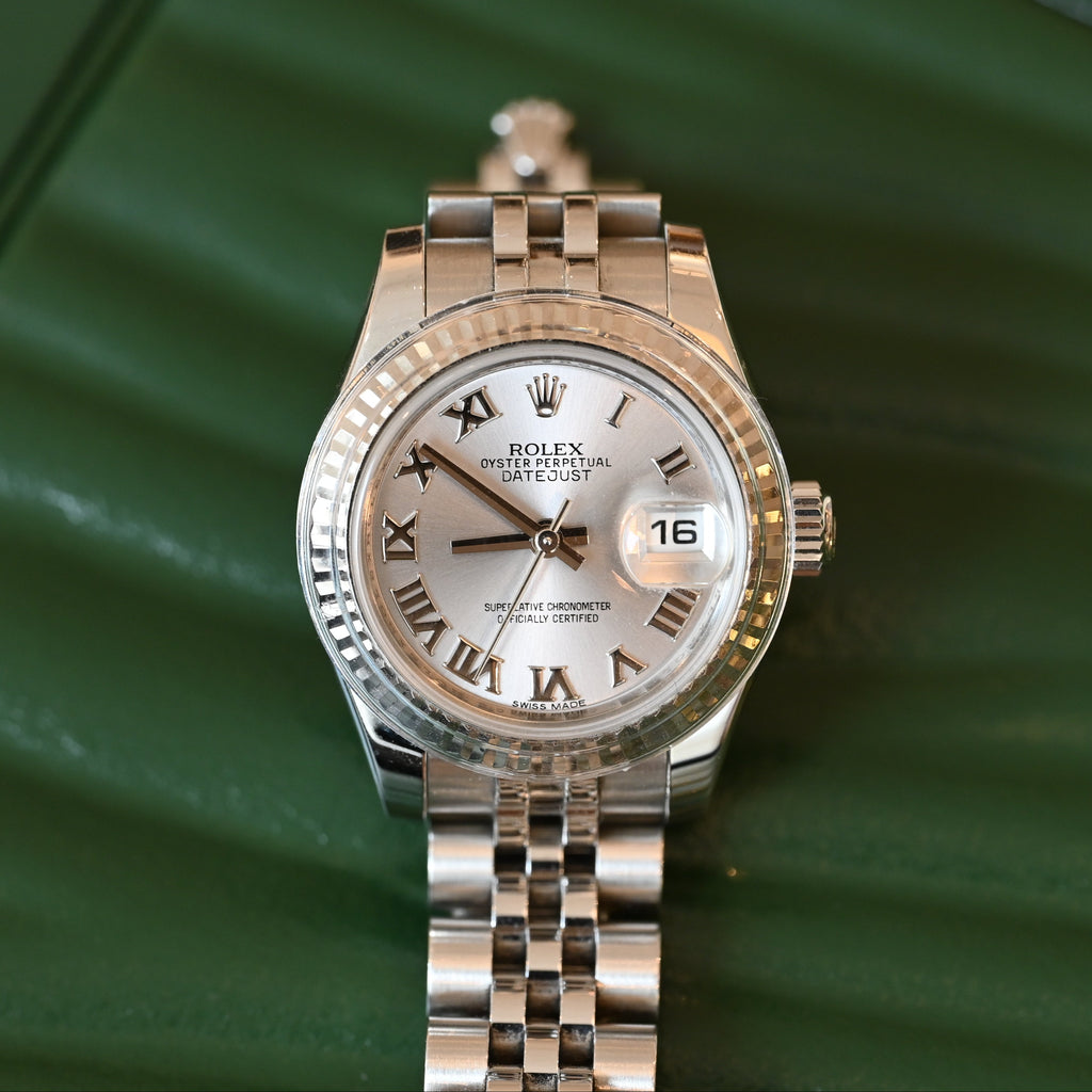 Rolex Lady Datejust Silver Roman Dial (Ref. 179174)