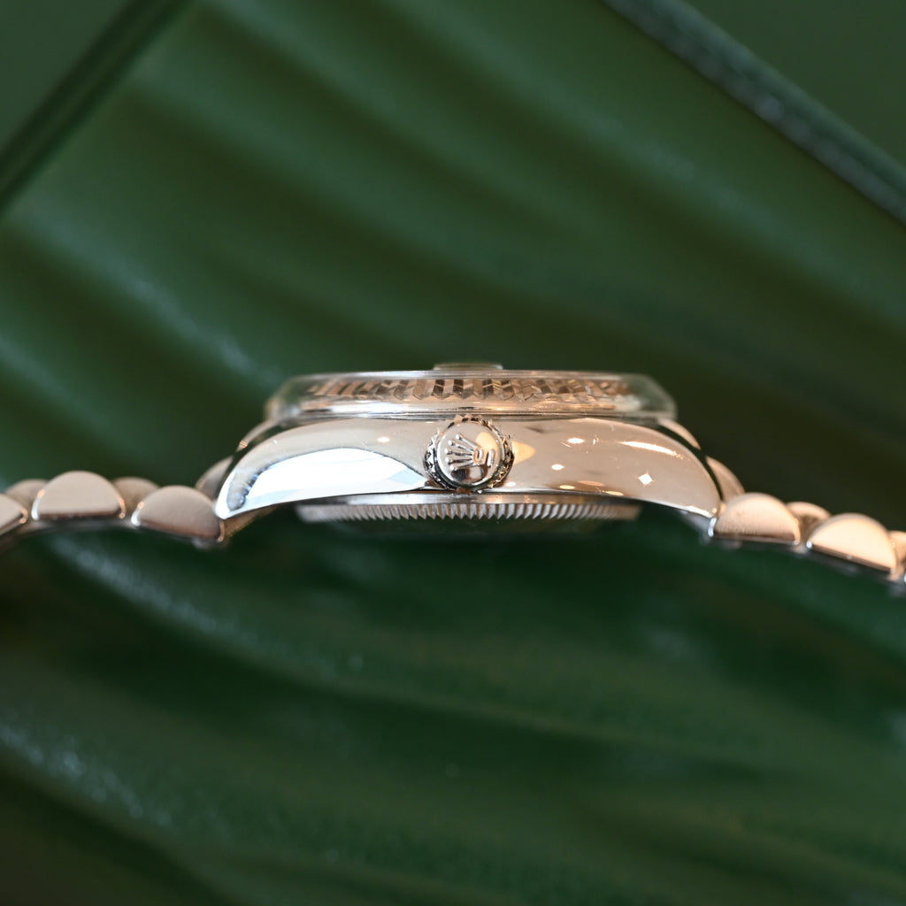 Rolex Lady Datejust Silver Roman Dial (Ref. 179174)