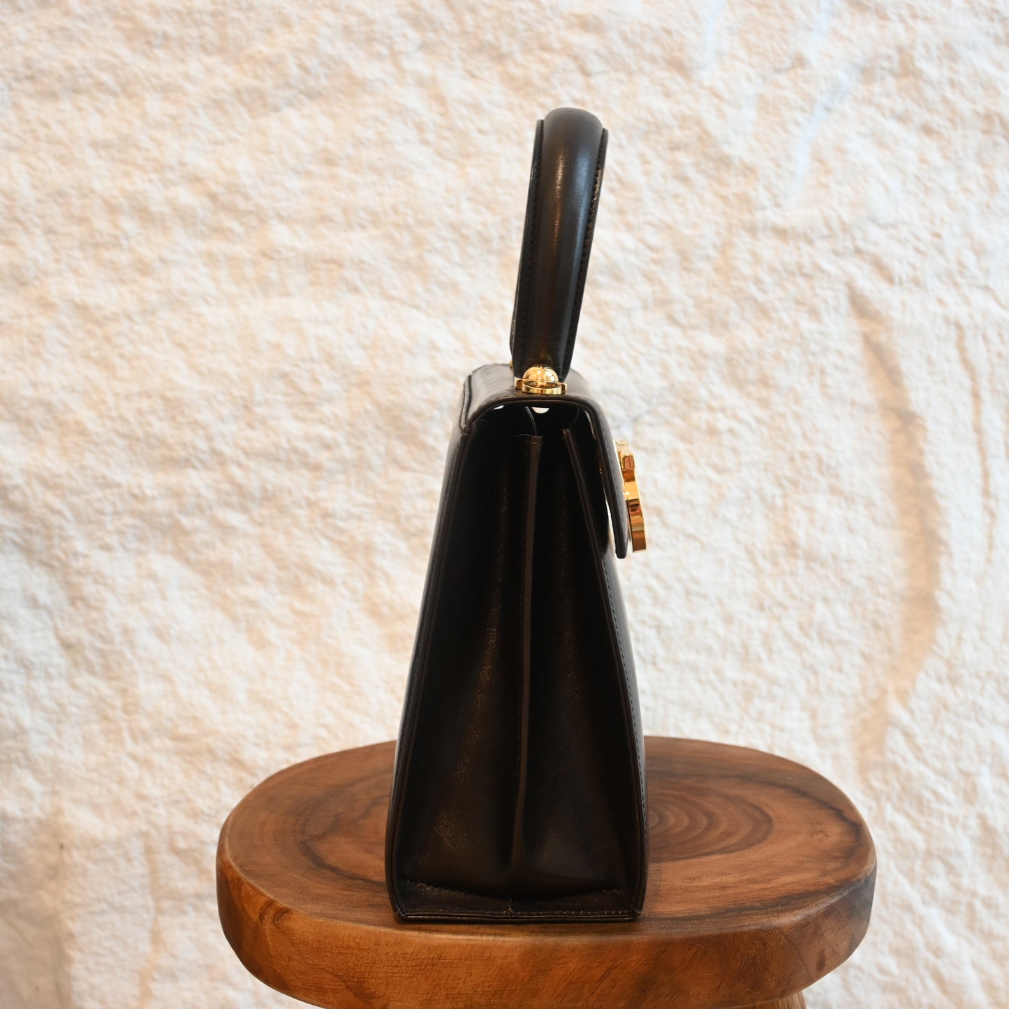 Salvatore Ferragamo Small Gancini Kelly Brown