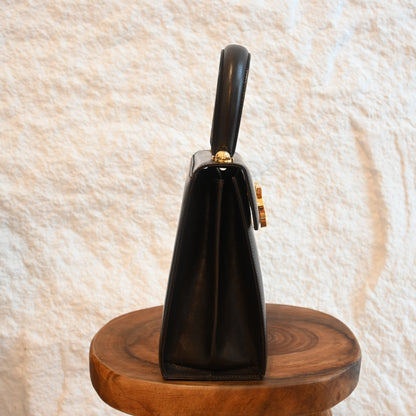 Salvatore Ferragamo Small Gancini Kelly Brown