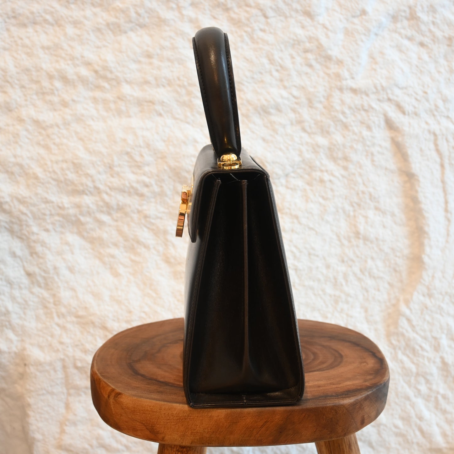 Salvatore Ferragamo Small Gancini Kelly Brown