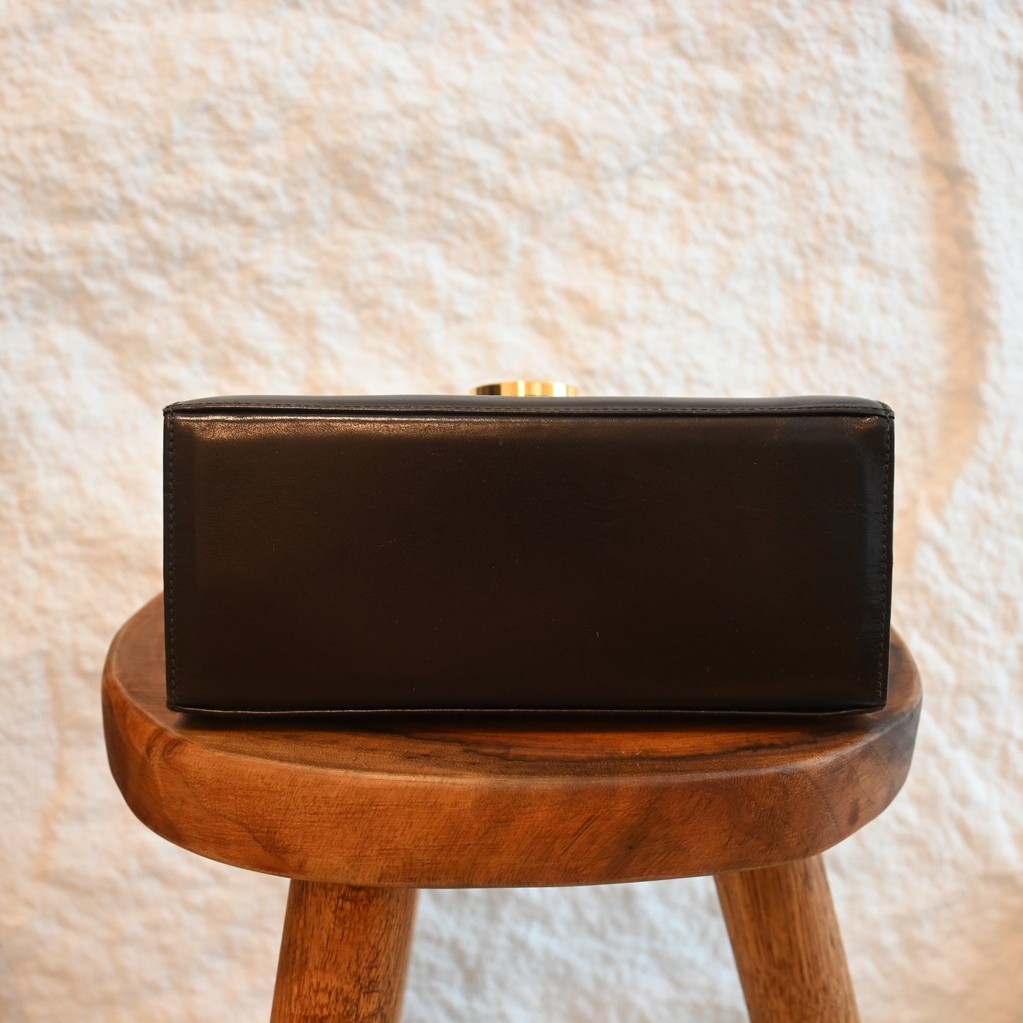 Salvatore Ferragamo Small Gancini Kelly Brown