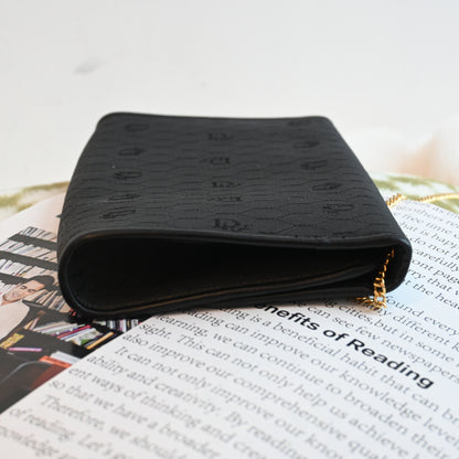 Dior Honeycomb Envelope Chain Crossbody Bag