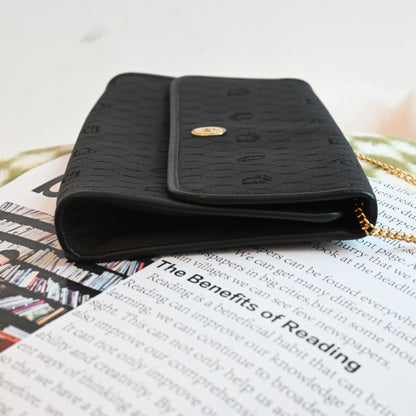 Dior Honeycomb Envelope Chain Crossbody Bag