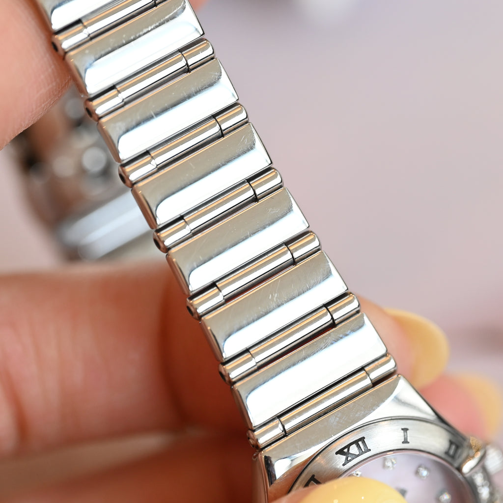 Omega Constellation My Choice Pink MOP Dial Ref.895.1248 Cal.421