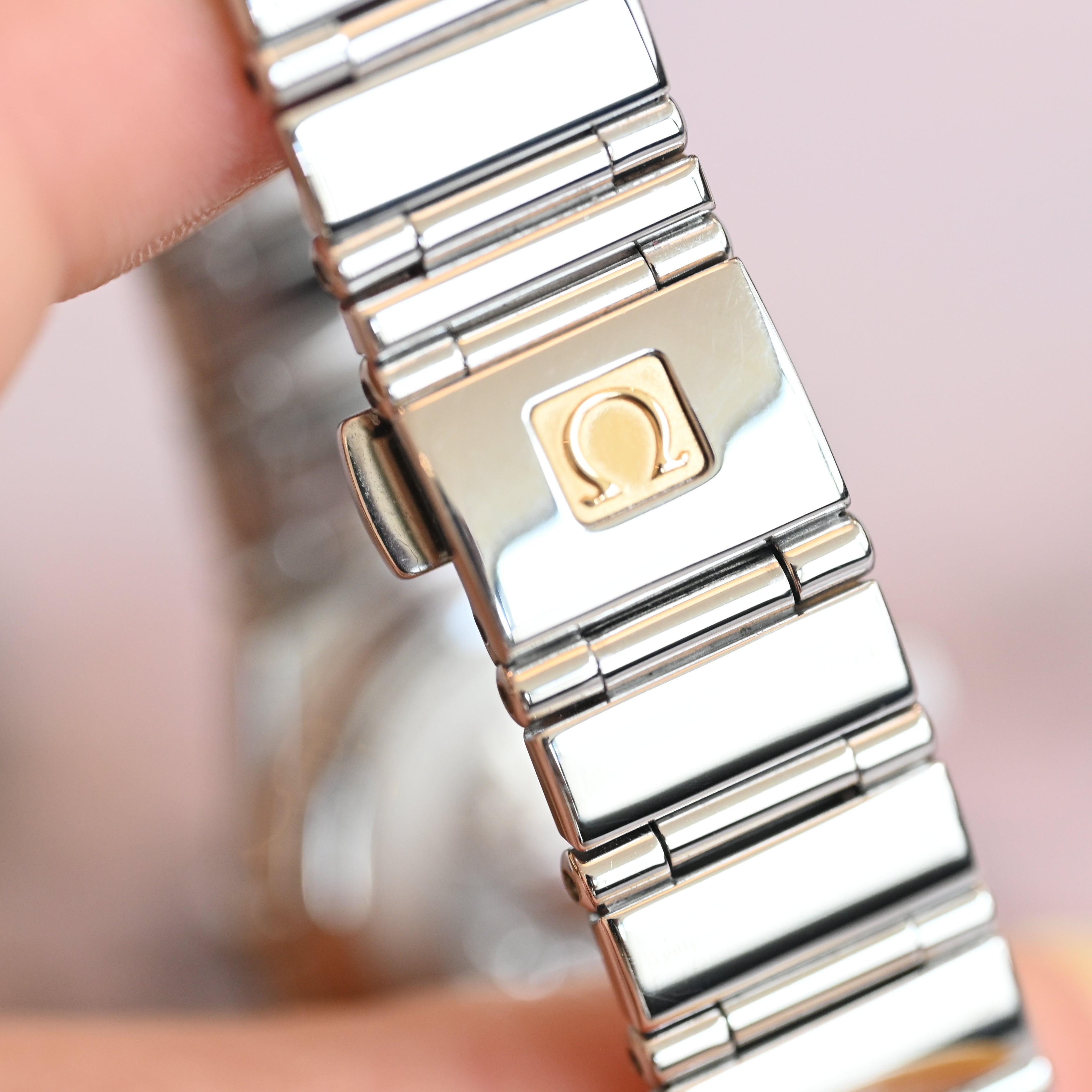Omega Constellation My Choice Pink MOP Dial Ref.895.1248 Cal.421