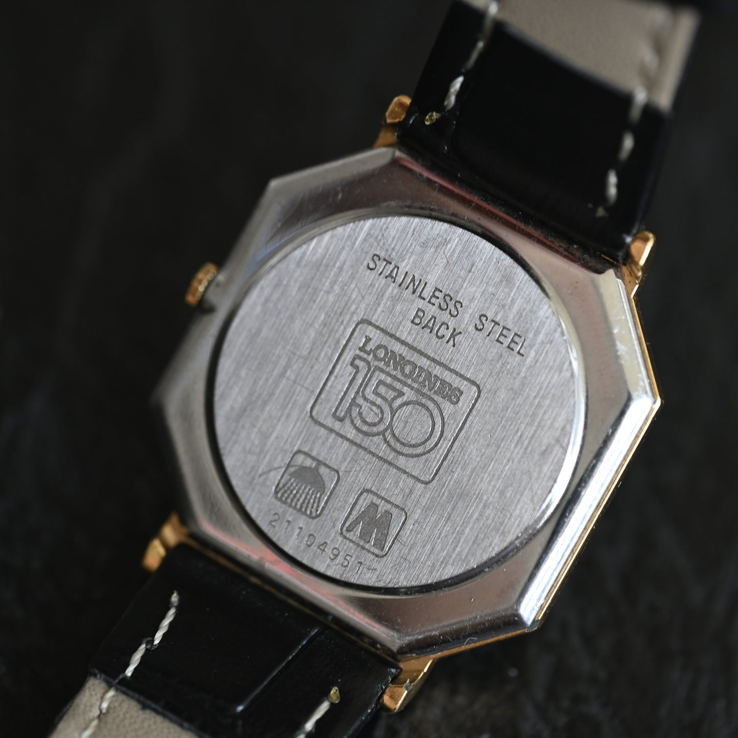 Longines Octagon White Roman Watch 150th Anniversary Ref. L976.2