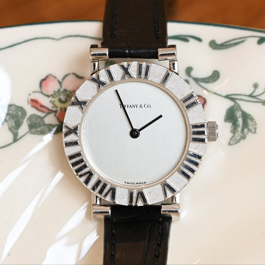 Tiffany Atlas Sterling Silver 925 Watch L-0640