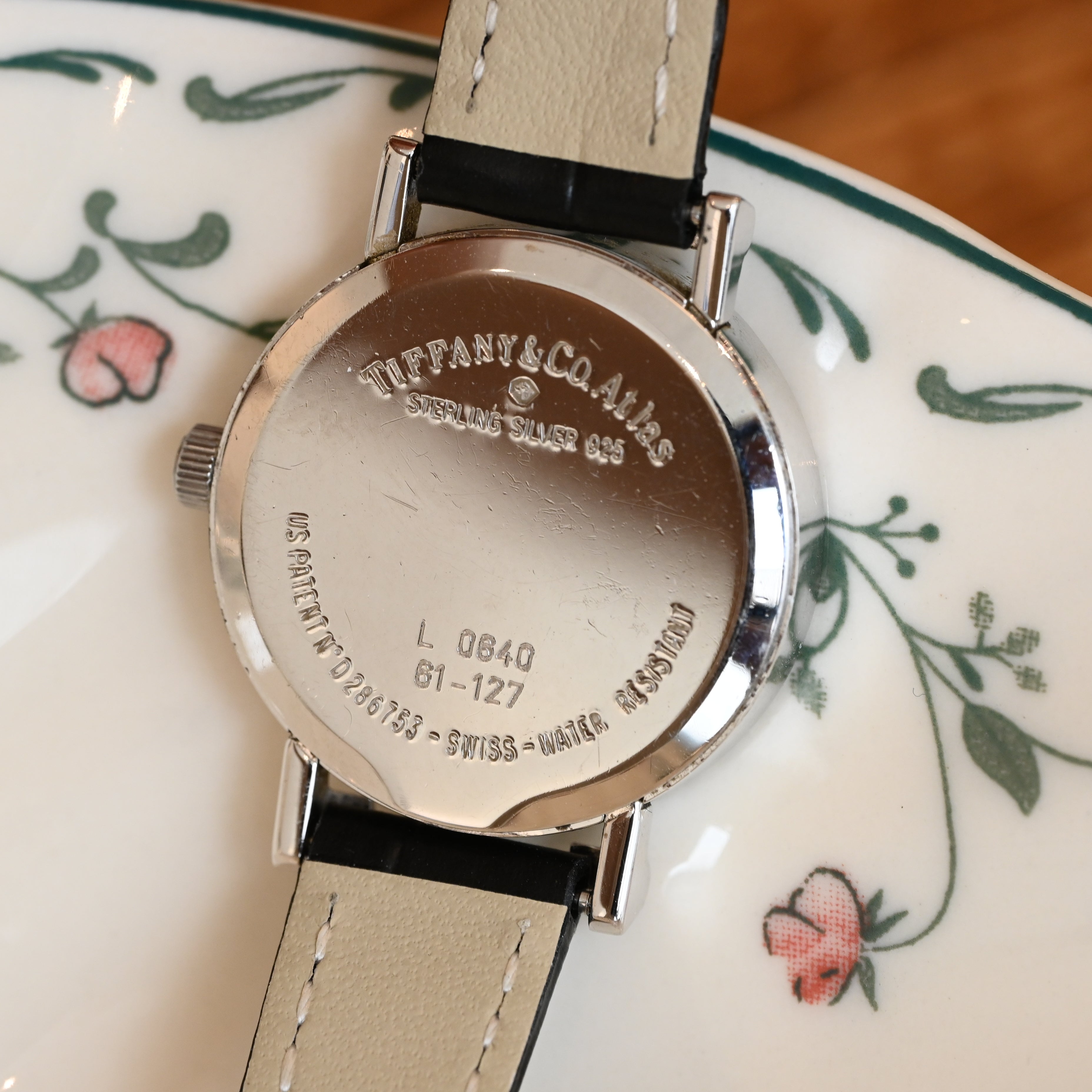 Tiffany Atlas Sterling Silver 925 Watch L-0640