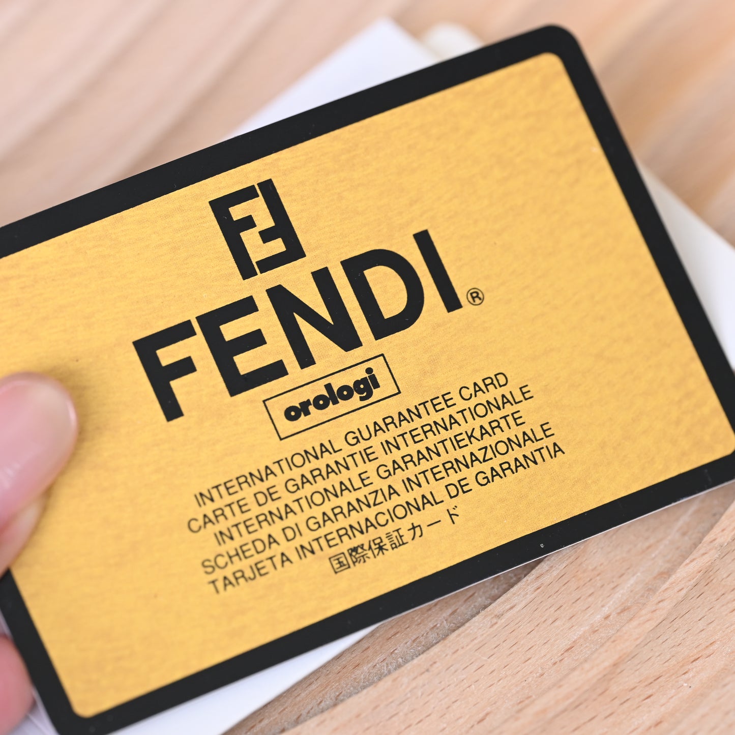 Fendi 350J White Dial Watch