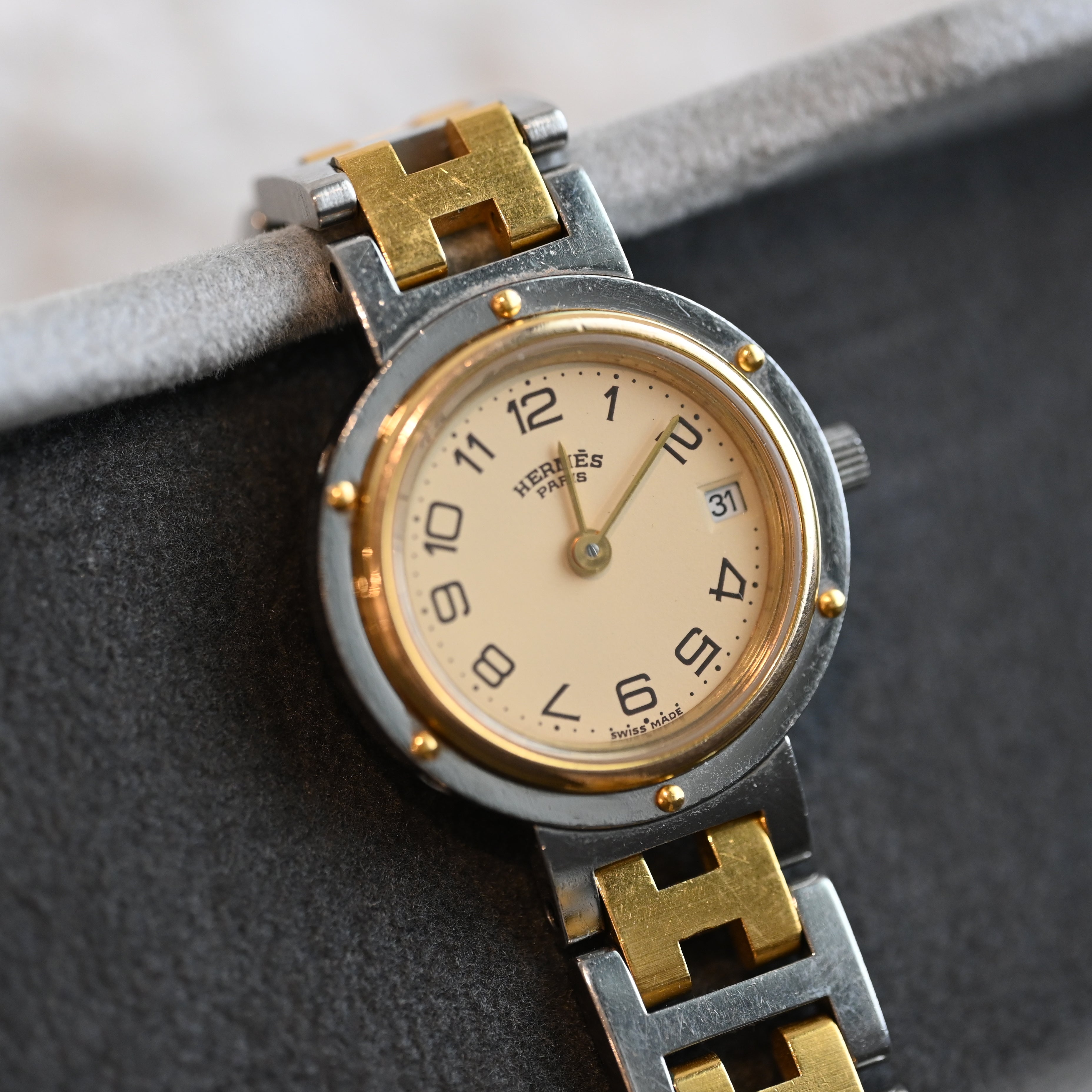 Hermes Clipper Watch CL4.220