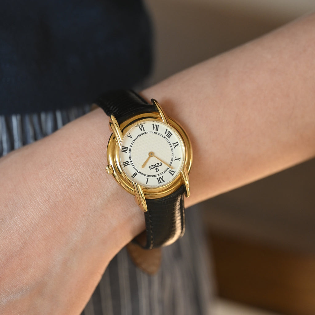 Fendi 350J White Dial Watch - Leluxe Vintage Sdn. Bhd.