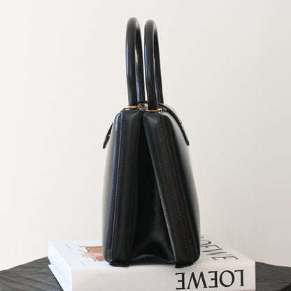 Loewe Anagram Logo Box Leather Mini Bag