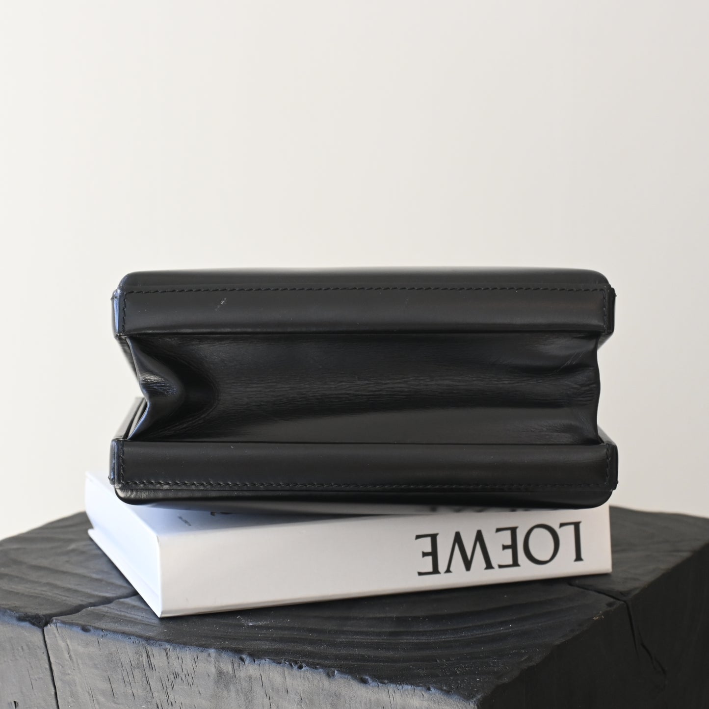 Loewe Anagram Logo Box Leather Mini Bag