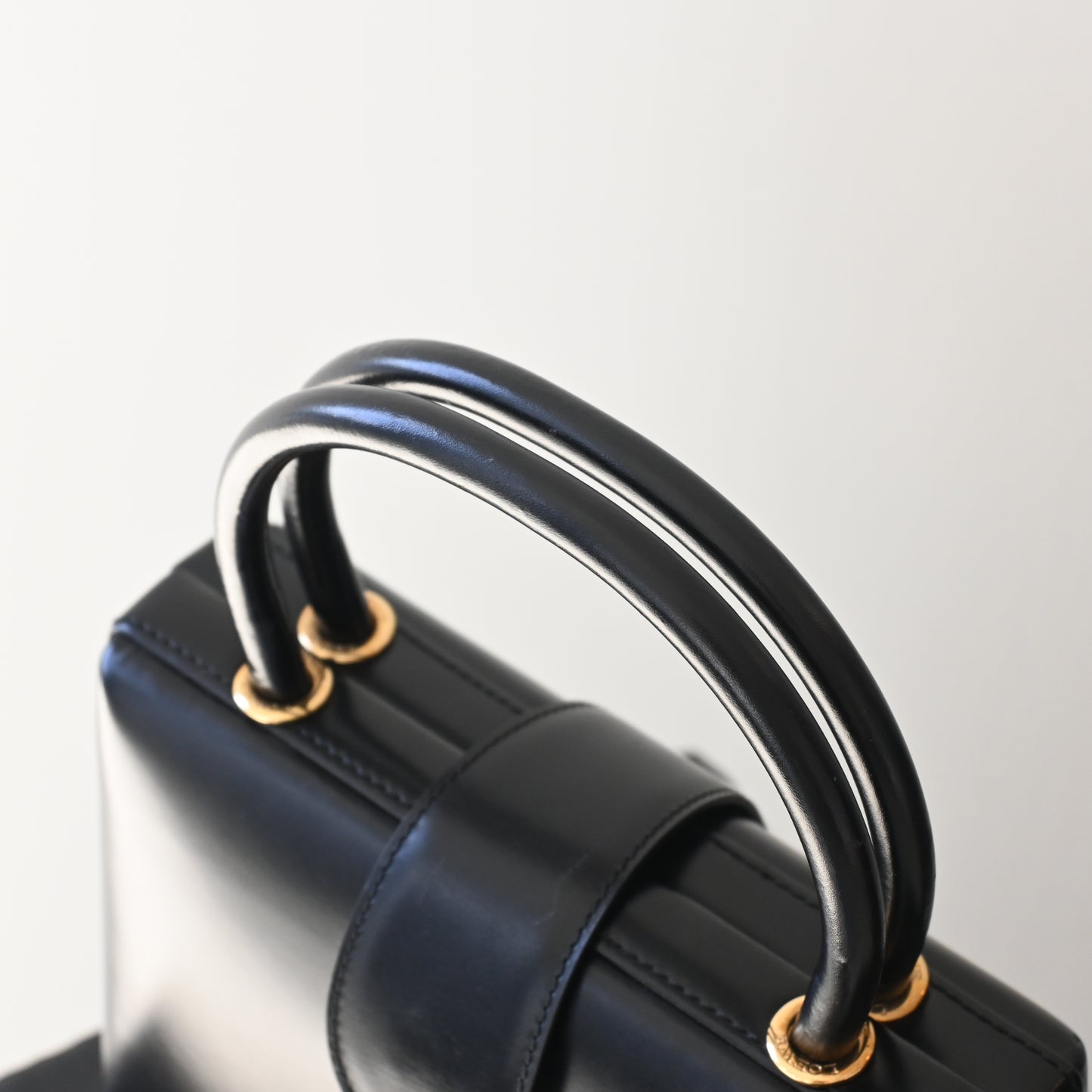 Loewe Anagram Logo Box Leather Mini Bag