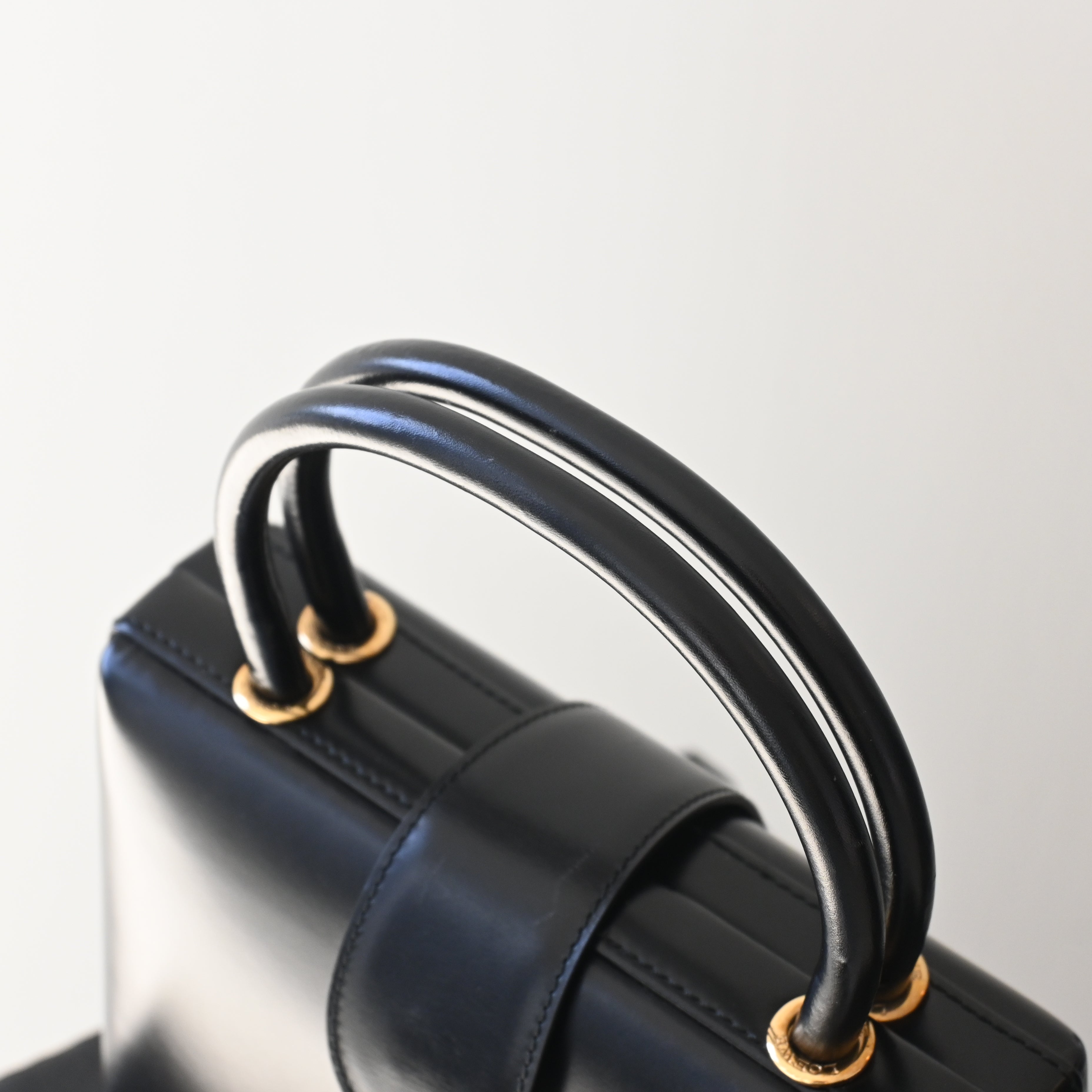 Loewe Anagram Logo Box Leather Mini Bag - Leluxe Vintage Sdn. Bhd.
