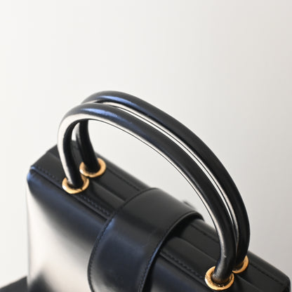 Loewe Anagram Logo Box Leather Mini Bag
