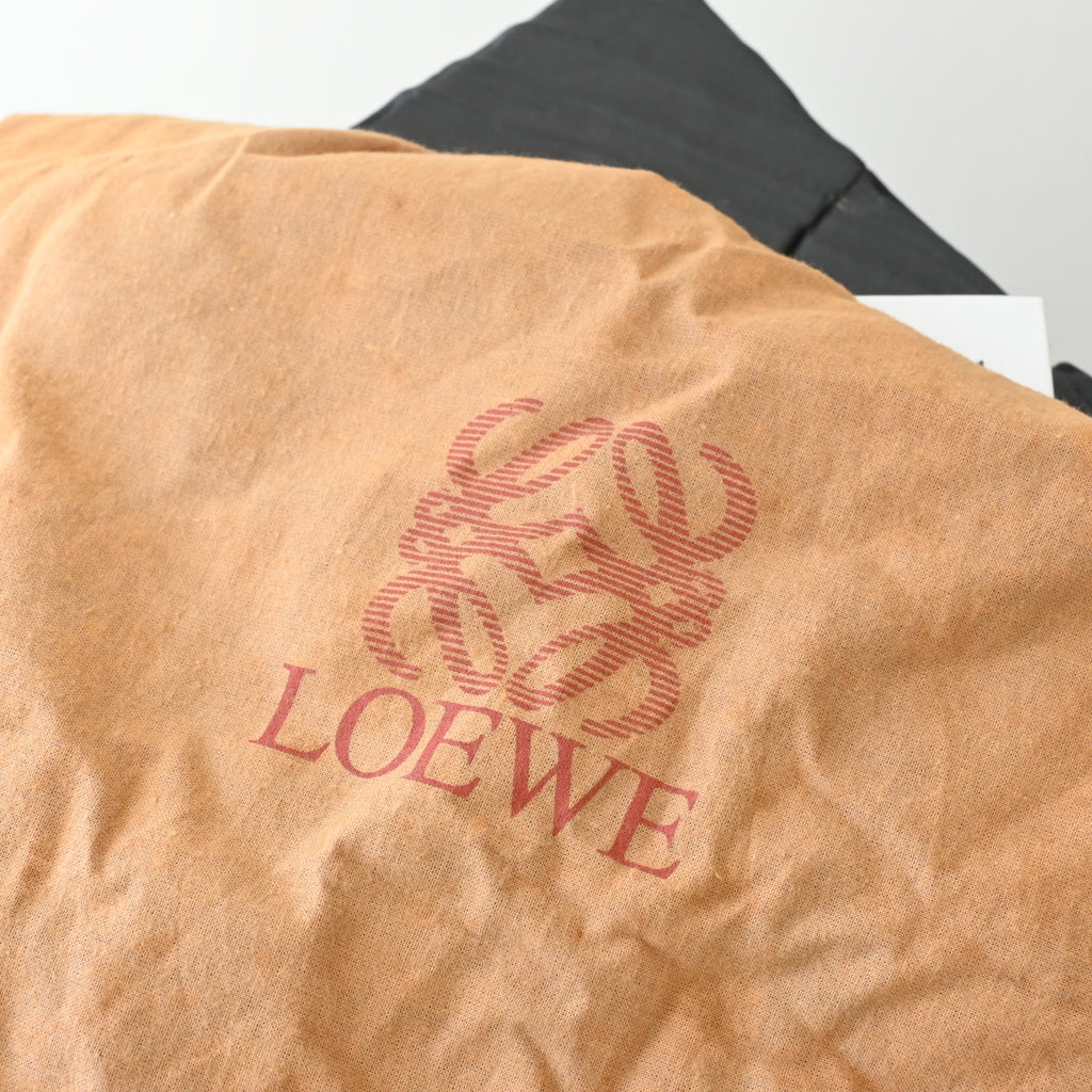Loewe Anagram Logo Box Leather Mini Bag - Leluxe Vintage Sdn. Bhd.