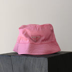 Prada Logo Nylon Bucket Hat - Leluxe Vintage Sdn. Bhd.