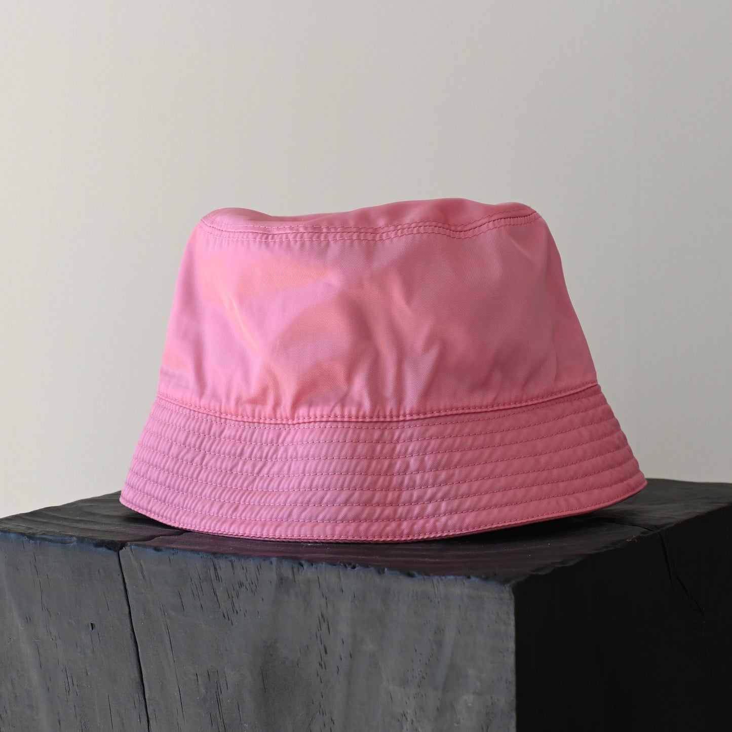 Prada Logo Nylon Bucket Hat