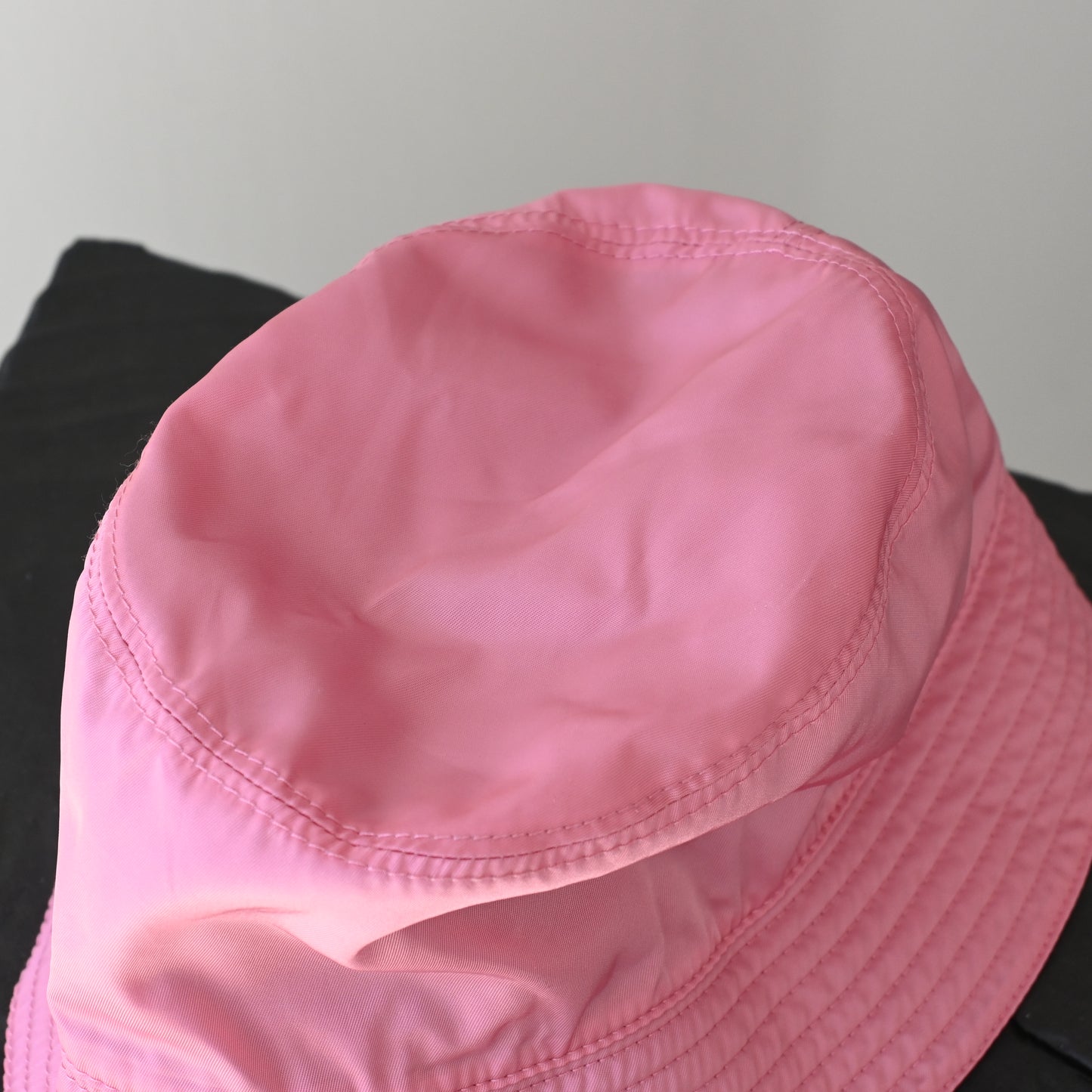 Prada Logo Nylon Bucket Hat