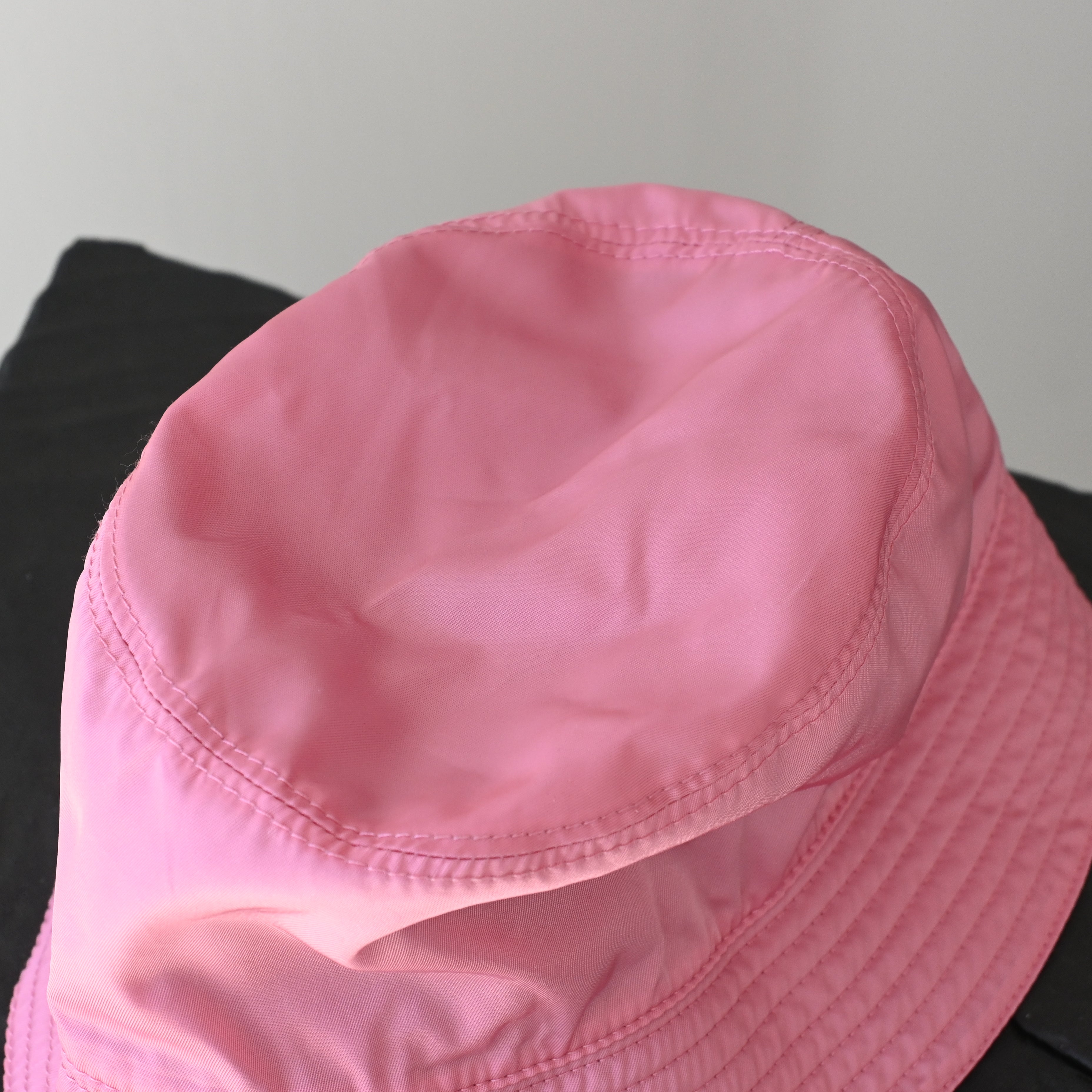 Prada Logo Nylon Bucket Hat - Leluxe Vintage Sdn. Bhd.