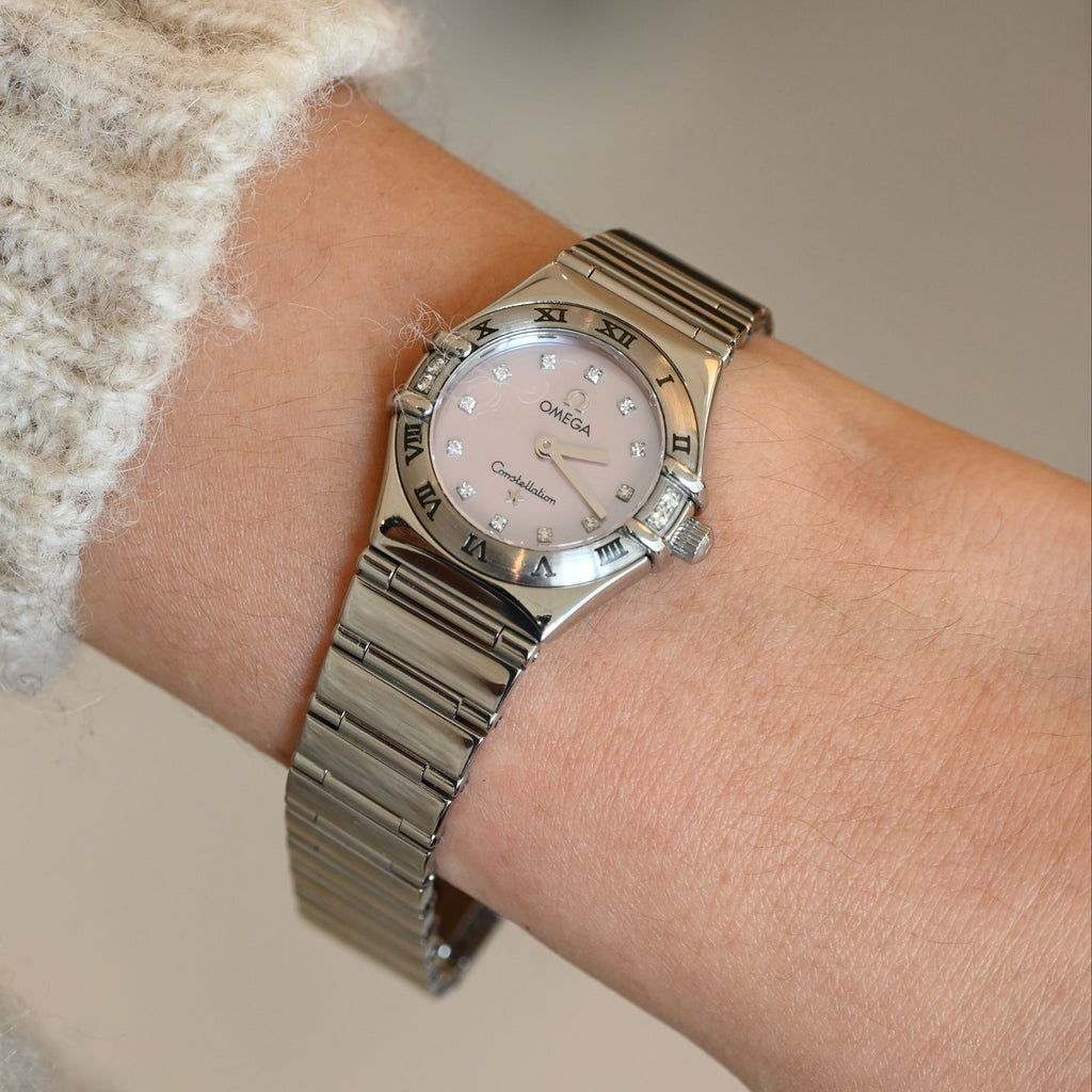 Omega Constellation My Choice Pink MOP Dial Ref.895.1248 Cal.421