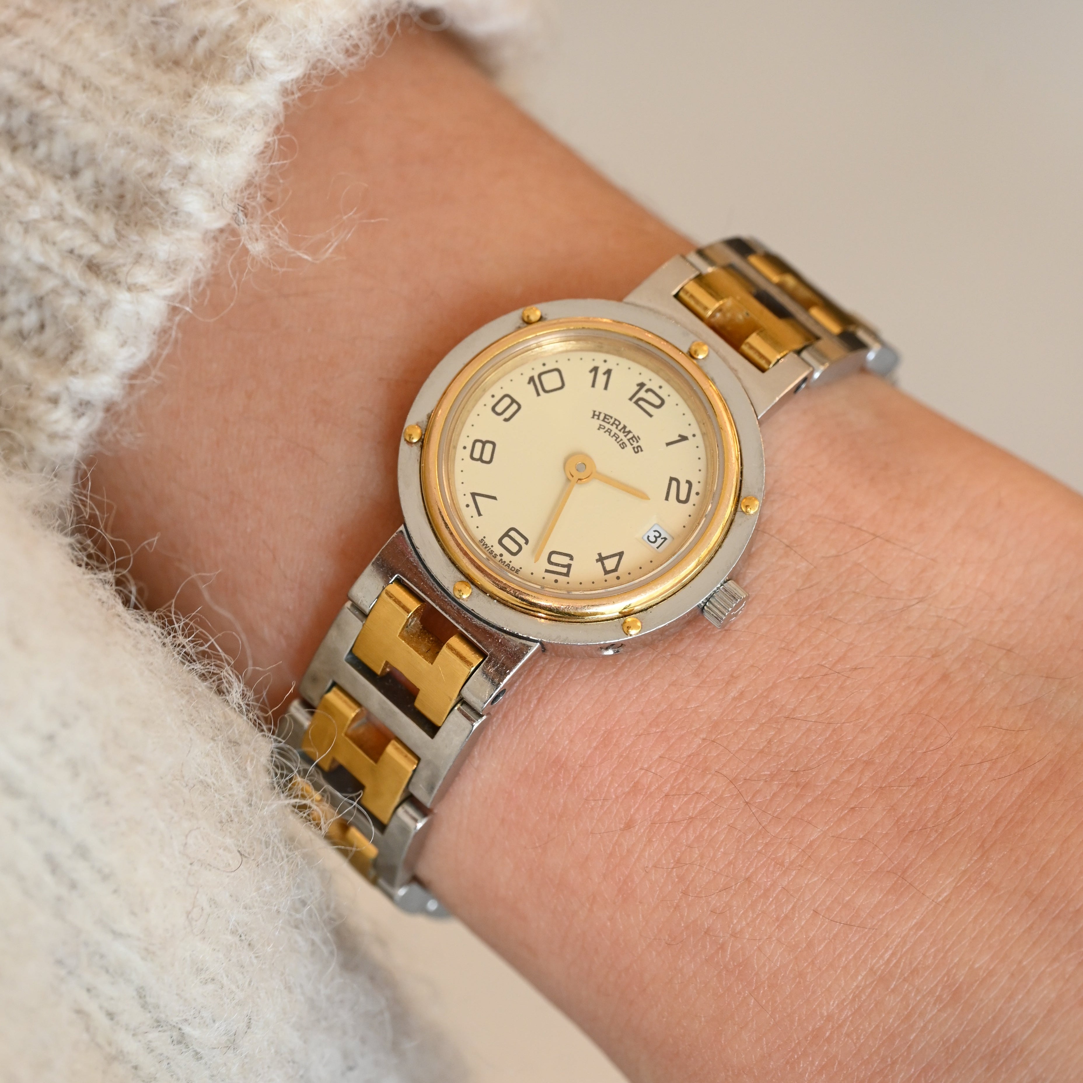 Hermes Clipper Watch CL4.220