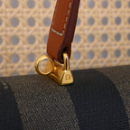Fendi Pequin Striped Kelly Handcarry - Leluxe Vintage Sdn. Bhd.