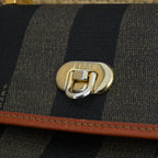 Fendi Pequin Striped Kelly Handcarry - Leluxe Vintage Sdn. Bhd.