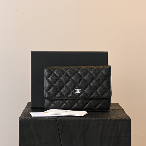 Chanel Wallet On Chain SHW Caviar - Leluxe Vintage Sdn. Bhd.