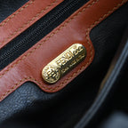 Fendi Pequin Striped Kelly Handcarry - Leluxe Vintage Sdn. Bhd.