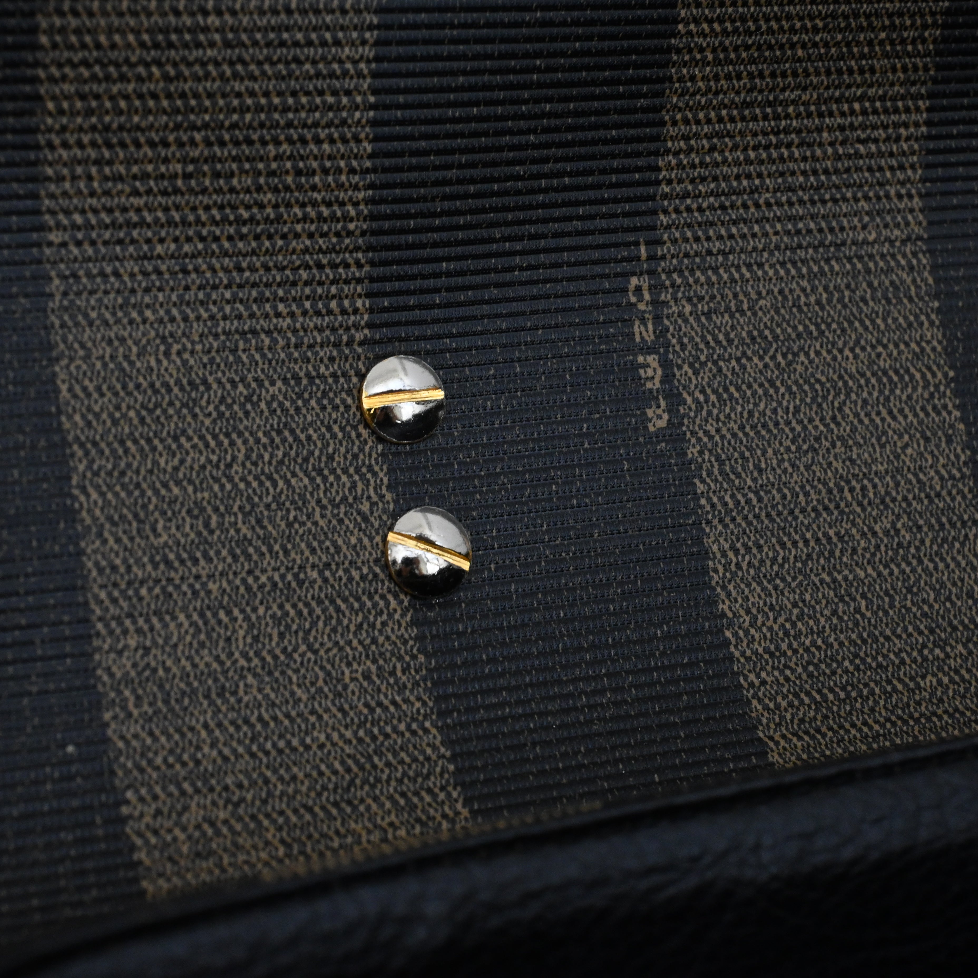 Fendi Pequin Striped Kelly Handcarry - Leluxe Vintage Sdn. Bhd.