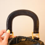 Fendi Zucca Canvas Twin Handle Tote Bag