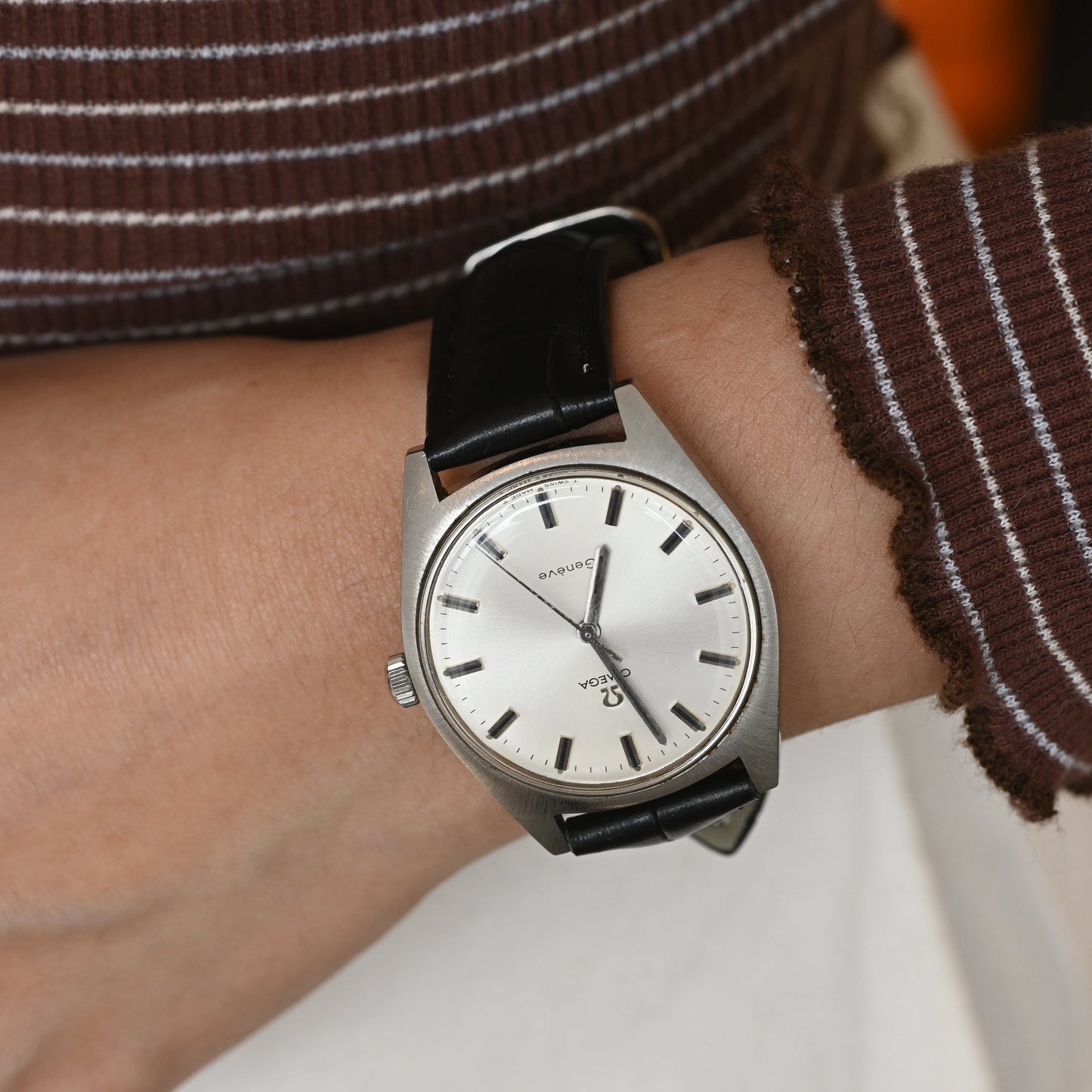 Omega Geneve Silver Ref. 135.041 Watch